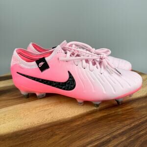 Nike Tiempo Legend 10 Elite SG-Pro Soccer Cleats Pink Men's Size 7.5 FN7283-601